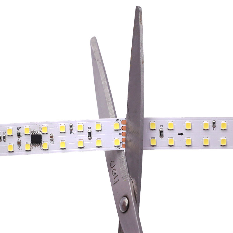 24V DMX512 3000K / 4000K / 6500K SMD2835 Double Row Programmable White LED Light Strip 24V DMX512 3000K / 4000K / 6500K SMD2835 Double Row Programmable White LED Light Strip